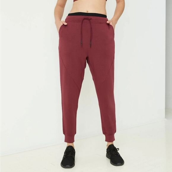 Joy Lab Crushed Berry Joggers New - Picture 1 of 3